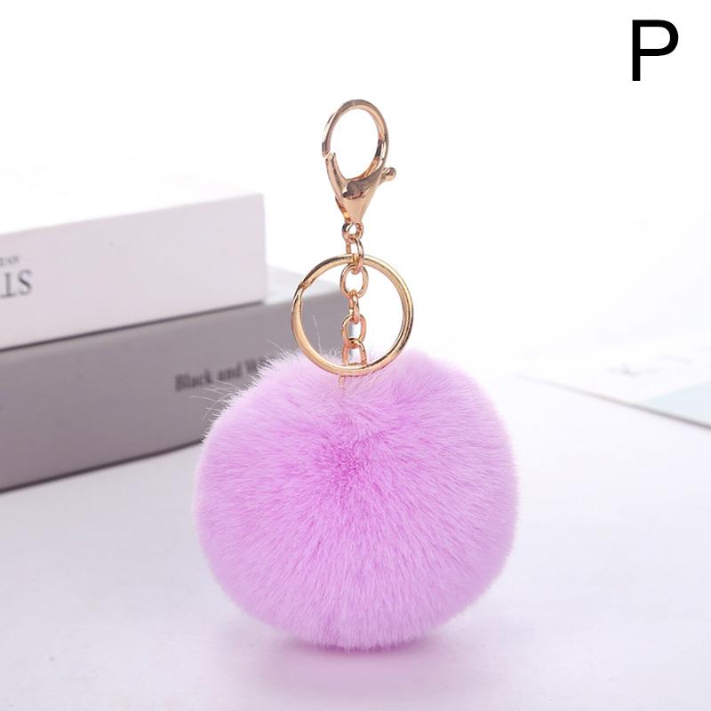 1 шт. автомобильные украшения брелки меховые пушистые плюшевые шарики сумочка ювелирные изделия женские подвески брелок мода
