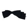 VVV Unbalanced King Ribbon Hairpin _ Black