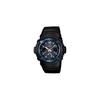 Casio G-Shock AWG-M100A-1A Цифровые Аналоговые Солнечные Часы Черный Резиновый Ремешок