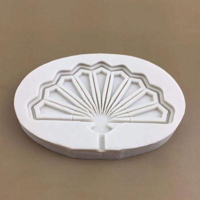 Для Креативной Силиконовой Формы для Торта из Мастики в Форме Складного Веера, Кондитерской, Шоколадной Формы, Формы для Конфет, Формы для Кубиков Льда, Инструмент для DIY Выпечки