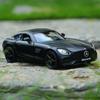 1/36 Mercedes Benz AMG GTS литой под давлением автомобиль модель суперкар игрушечные транспортные средства инерционный сплав металла высокая имитация для коллекционного подарка F332