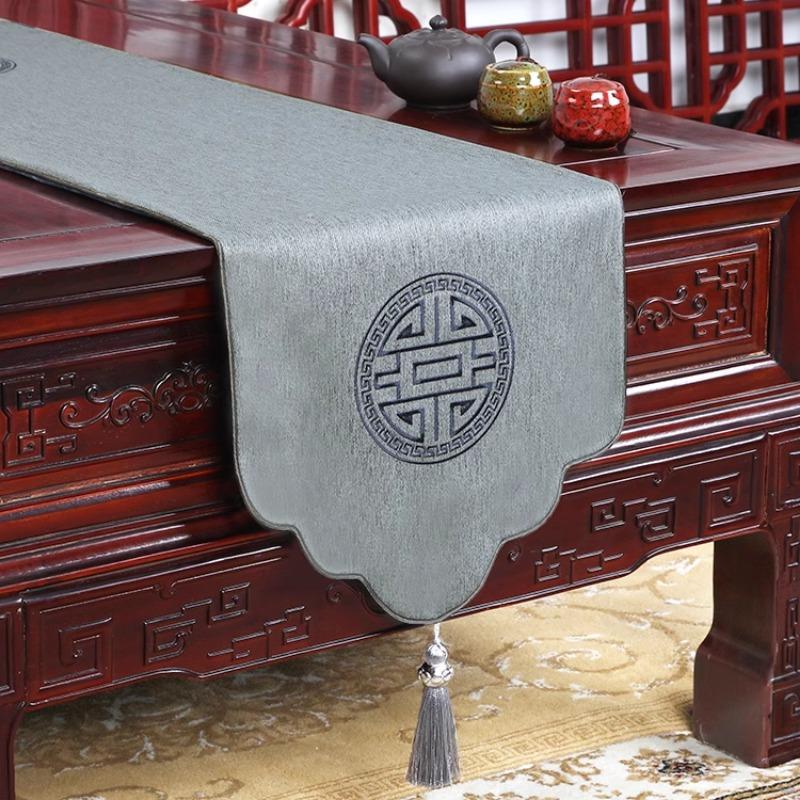 Гордая роза, новый китайский стиль для гостиной, простая скатерть, чайный столик, флаг, покрытие для ТВ-шкафа, скатерть, свадебные украшения