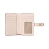 MICHAEL KORS Greenwich Monogram Logo Print Coated Canvas Wallet Medium Women's Pink