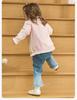 David Bella Girls' Sweater Spring Collection New Baby Cotton Anti static Knitted Sweater Children's cardigan
