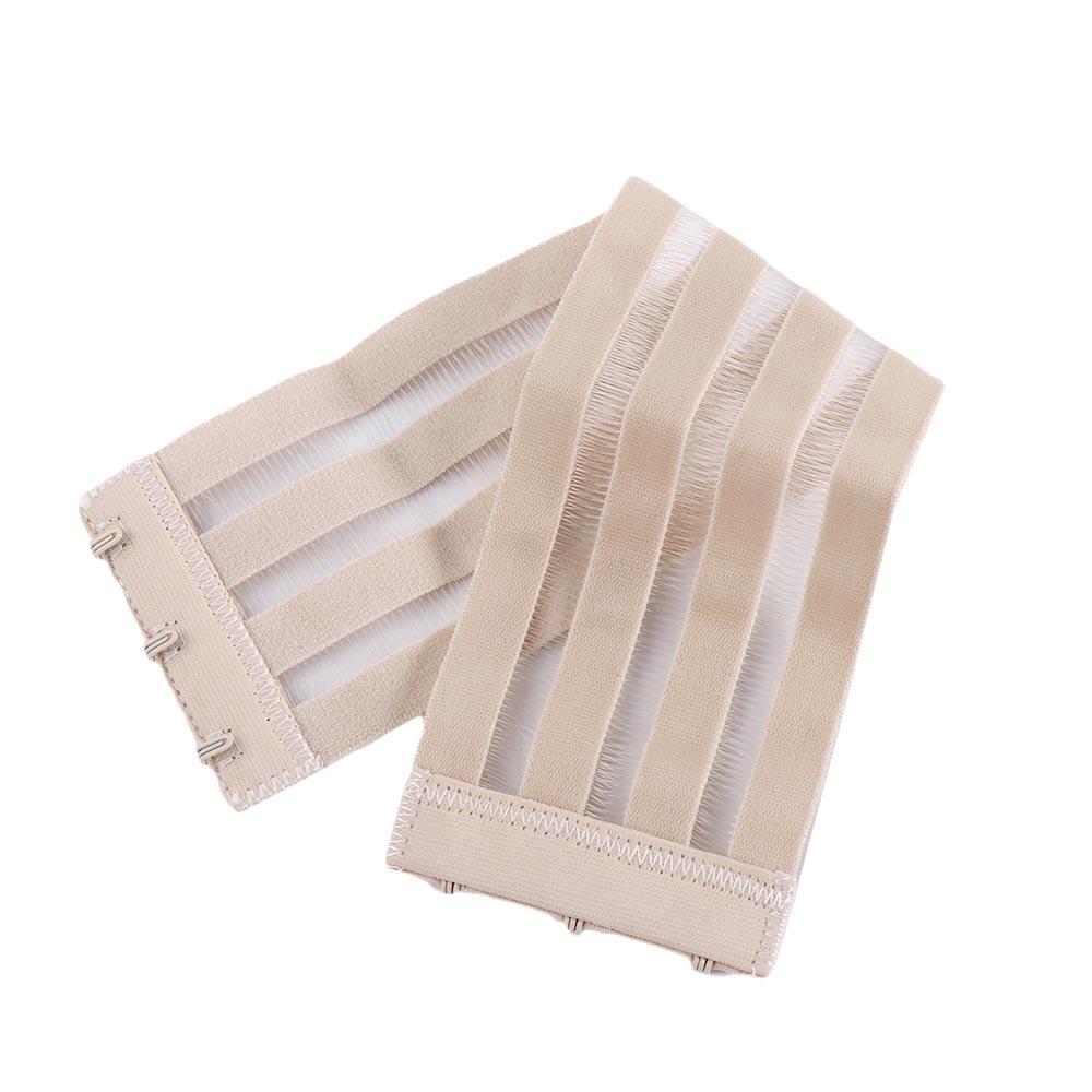 Band 3 Hooks 4 Rows Extender Shoulder Strap Transparent Bra Strap Entension Buckle Bra Accessories