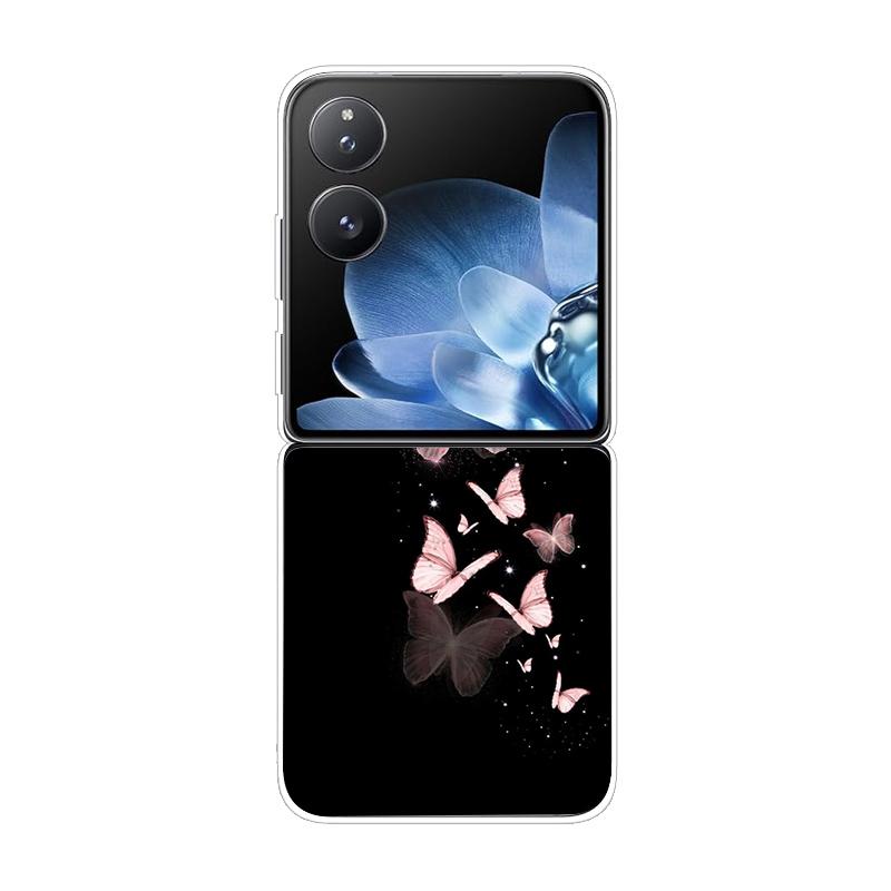 Твердая ПК-накладка для Xiaomi Mix Flip Противоударный чехол для телефона для Mi Mix Flip 5G Ультратонкая задняя прозрачная накладка MixFlip Чехол Coque Funda