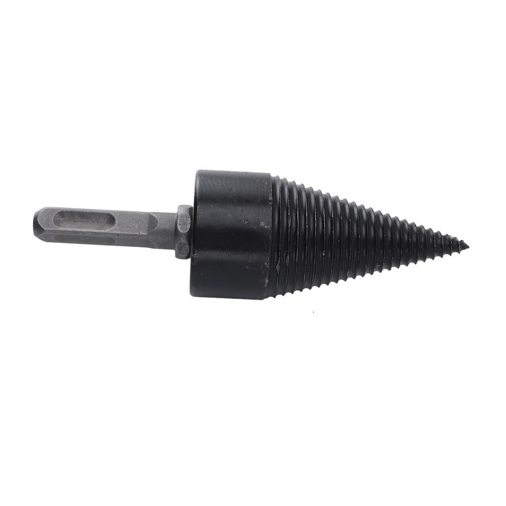 Firewood Log Splitter Kindling Splitting Wood Drill Bit with 3 Drilling Handles Firewood Log Drill