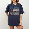 Obama 2028 Since Rules Don't Exist Anymore Vintage Gifts TShirt - Size S to 5XL