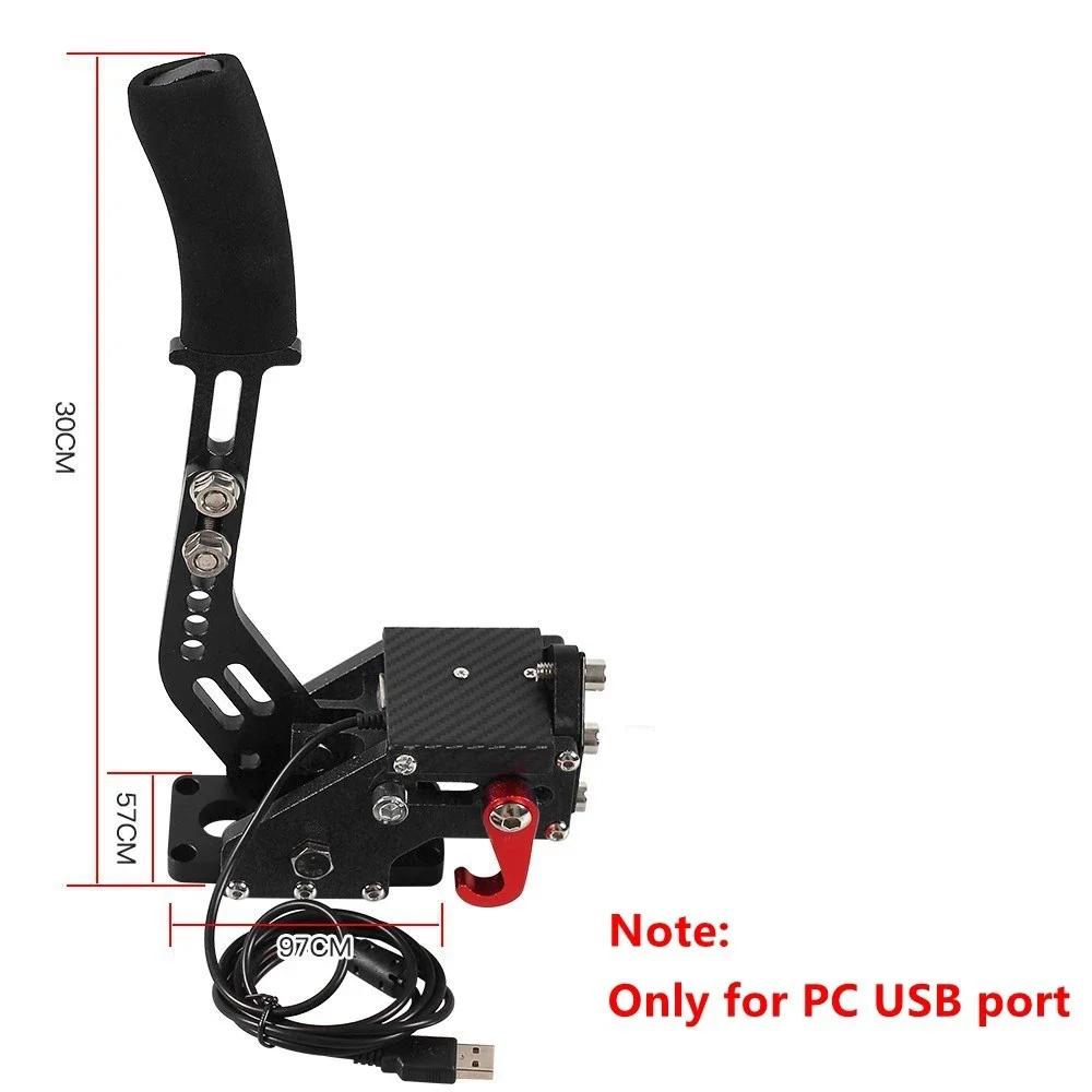 Universal Desk Mount For PC USB Sim Racing Games Handbrake/Sequential Shifter H Gear Shift/Hall Sensor Gear Simulator Shifter