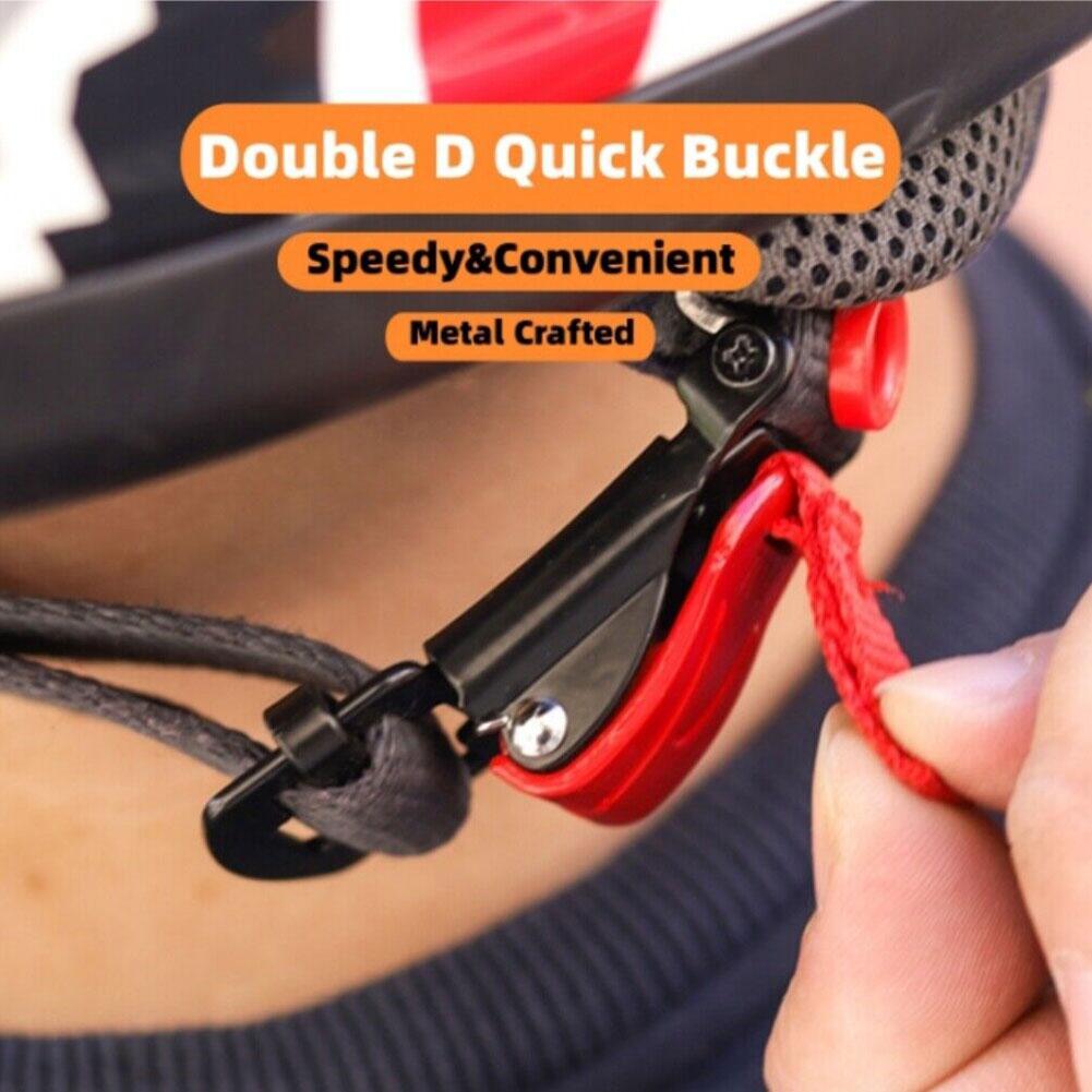 Flexible Chin Strap Clip - Motor Bike Helmet Buckles, Speed Sewing Clip For Motorcycle, Motocross Helmet Easy Secure Fastening
