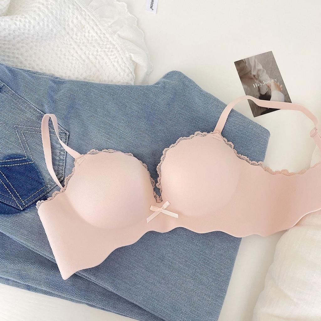 Бесшовное нижнее белье пуш-ап для женщин, без косточек, сексуальный гладкий цельный бюстгальтер