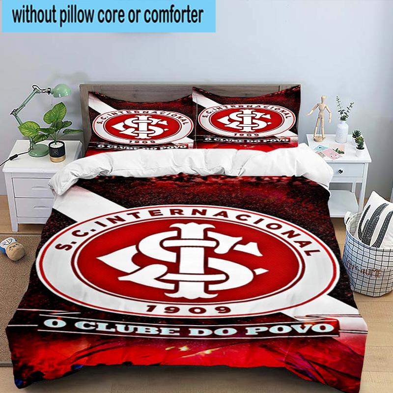 3pcs SC Internacional1 Printed Bedding Set Duvet Cover Closure Includes 1 Duvet Cover & 2 Pillowcases Bedding Sets Home Decor Gifts