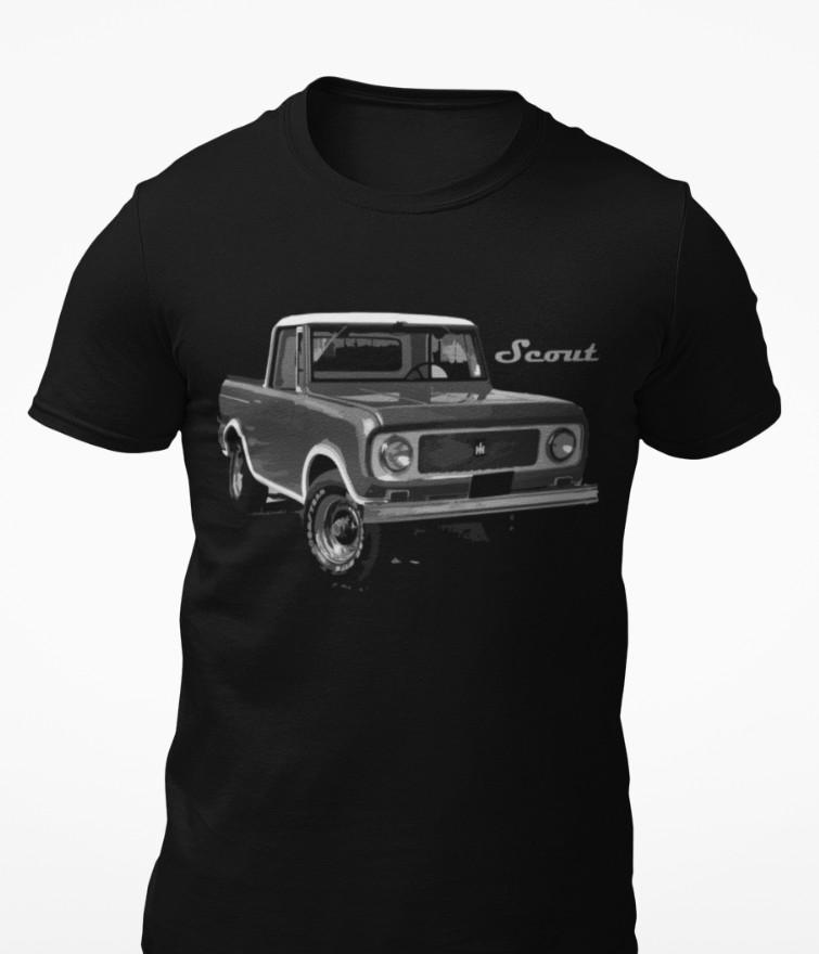 1964 International Harvester Scout Винтажный Грузовик Унисекс Футболка с коротким рукавом