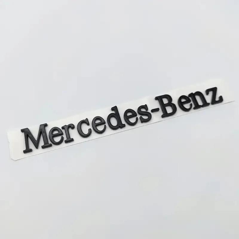 szvm1 Car trunk 3D badge ABS letter logo sticker is suitable for Mercedes-Benz GM modified rear logo auto parts. accessories.