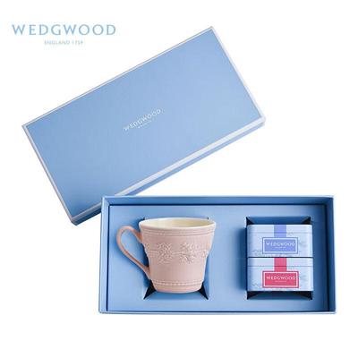 Wedgwood Набор «Радостный праздник» розовая кружка и дорожная чайница