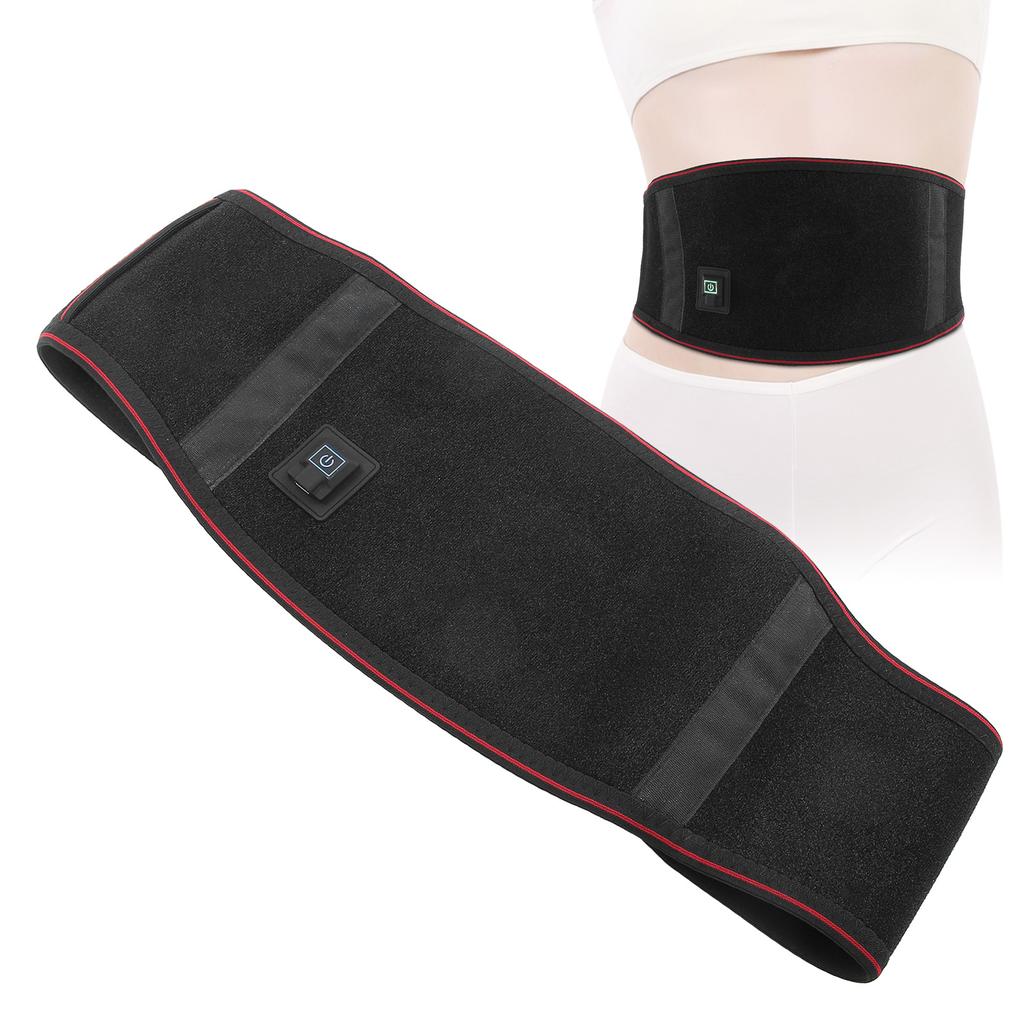 Heating Back Belt Waist Heated Pad Pain Relief Lumbar Support Brace