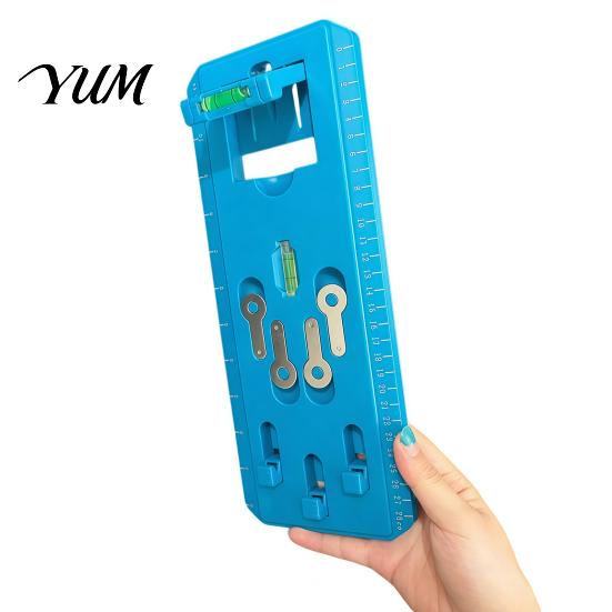 Picture Hanging Tool with Level for Easy Frame Positioning, Quick Precise Position Wall System Kit, Photo Painting Art Canvas Alignment