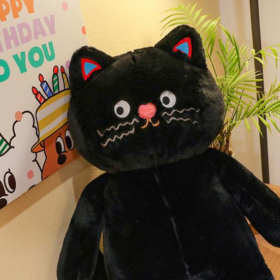 Плюшевая кукла в форме кота в горошек, плюшевая игрушка, прочная, мягкая, удобная, мягкая игрушка для украшения дома