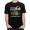 Vintage Limited Edition Made In 1984 T Shirt for Men 100 Cotton 41th 41 Years Birthday Tshirt Short Sleeve Tee Shirt Clothing