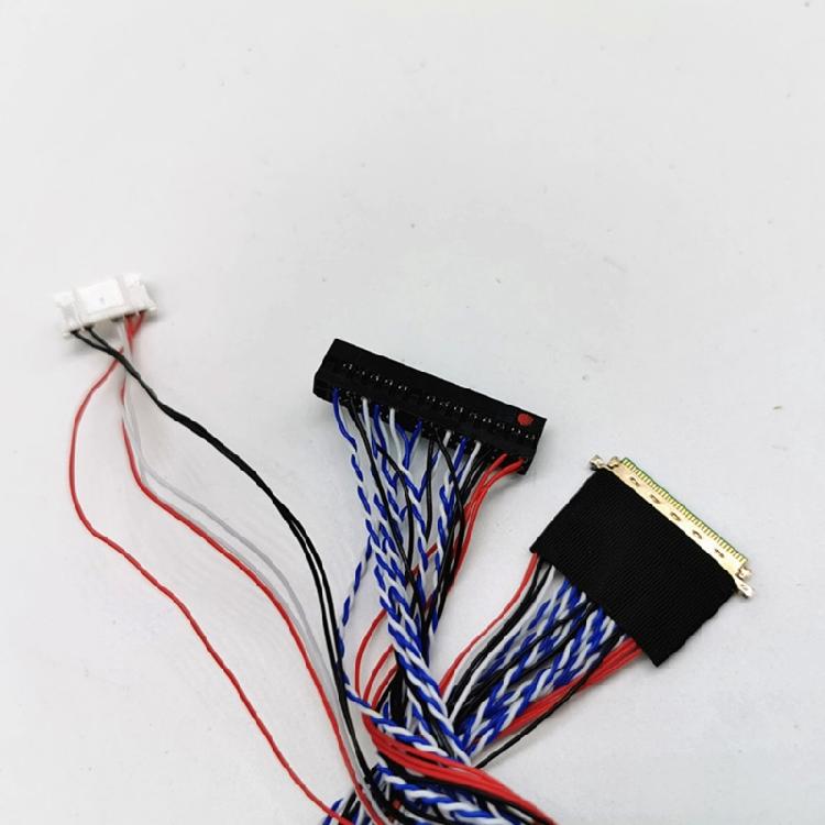 ЖК-экран LVDS Кабель 40-контактный LVDS Кабель 2-канальный 6-битный Поддержка для 14-18,4 дюйма