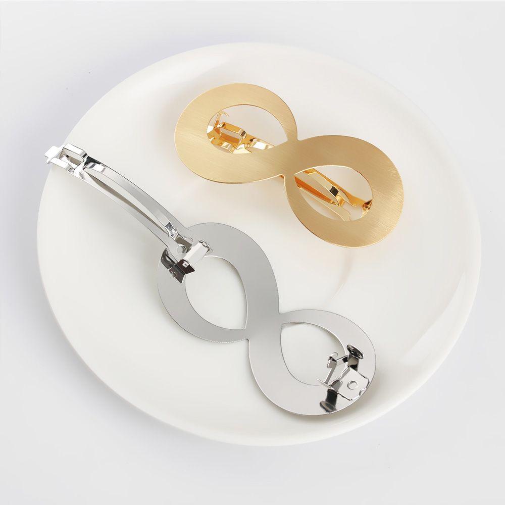 Корейская Мода Металлический Держатель Геометрическая Заколка Зажимы для Хвоста Заколки Аксессуары для Волос Заколки