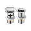 Copper Pop-Up Bathroom Washbasin Drainer with Anti-Odor Feature