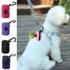 Mesh Dog Poop Bag Holder Hanging Pet Garbages Dispensers Dog Poo Bags Dispenser  For Walking
