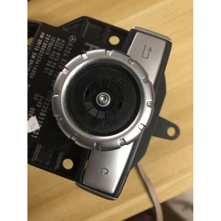 Черный радиокомандный консольный контроллер, кнопка поворотного переключателя, ручка прокрутки, ремонт вала для Mercedes Benz W204 X204 W212