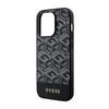 Guess Gcube Stripes Magsafe - Etui Iphone 14 Pro (Czarny)