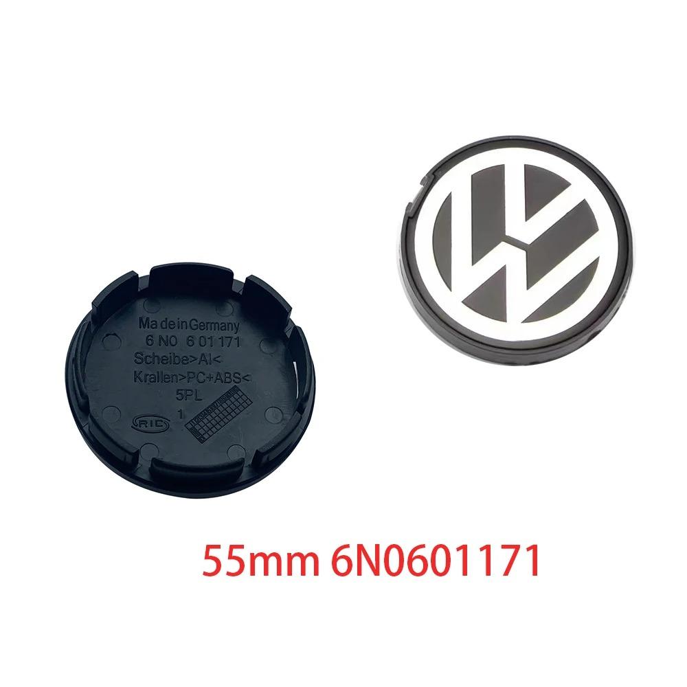 For Volkswagen VW 4pcs 55mm 56mm 65mm 70mm Car Styling Wheel Center Cap Hub Covers Badge Accessories For VW Volkswagen 3B7601171 1J0601171