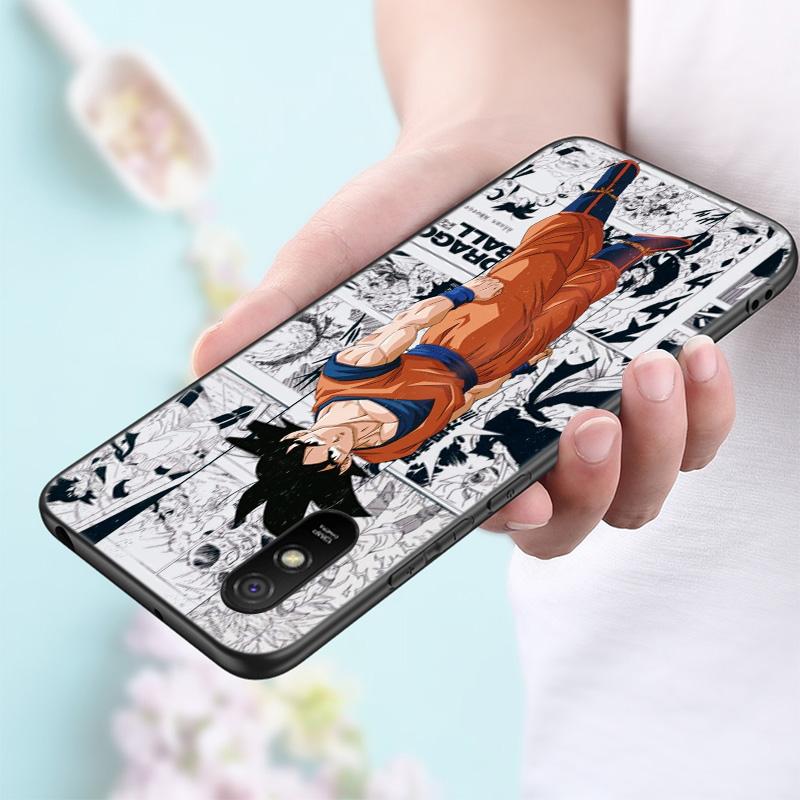 Силиконовый чехол для телефона Anime Son Goku Ultra Instinct для Xiaomi Redmi Note 10 10T 10S 9S 8T 9 8 7 Pro Max 9A 9C 9T черный мягкий чехол