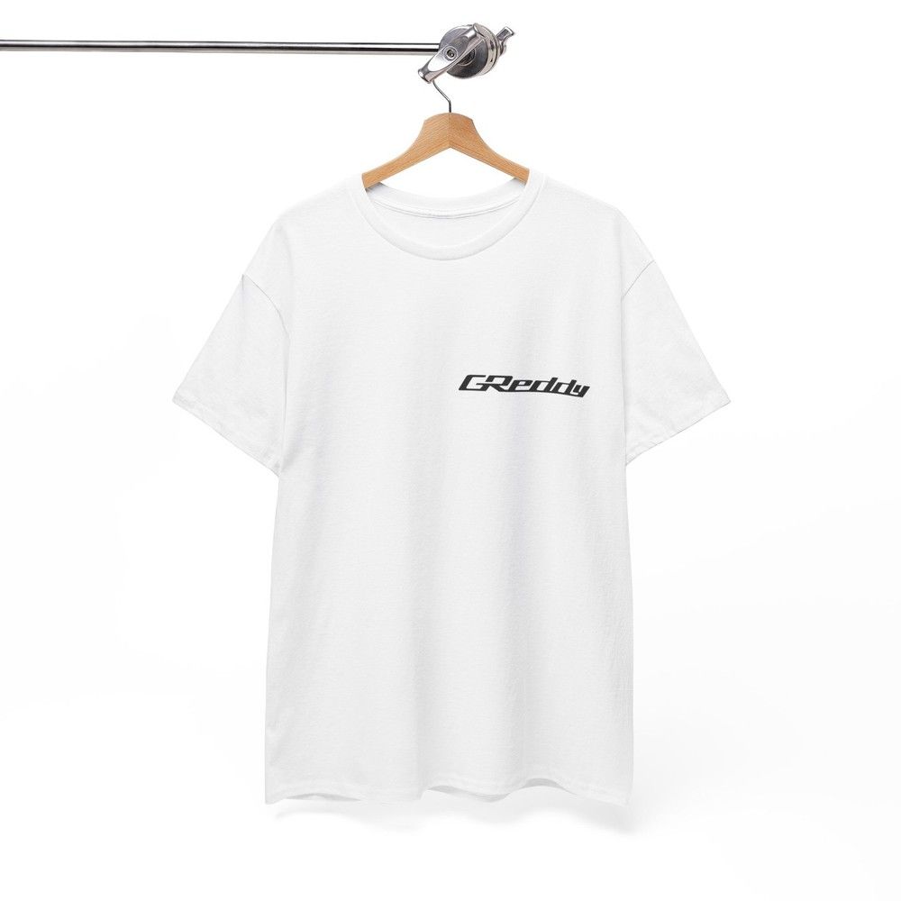 Unisex shirt Cotton Oversize Large Size GReddy JDM Racing Drifting Graphic T Heavy Cotton Tee