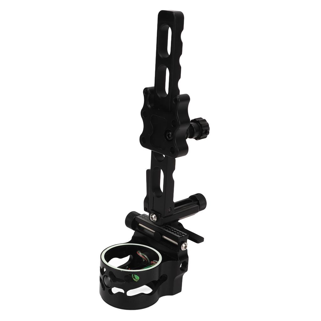 5-пиновые прицелы для лука Длинная планка Прицел для блочного лука для стрельбы Охотничьи аксессуары для лука Черный