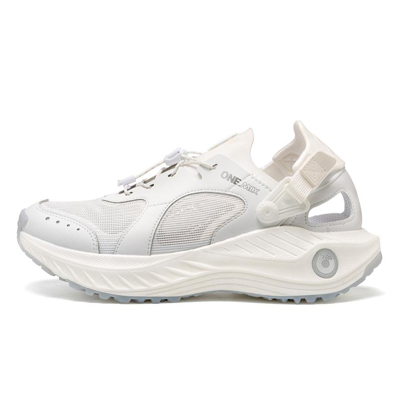 ONEMIX/летняя уличная обувь для воды, нескользящая повседневная обувь на толстой подошве с мягкой подкладкой, мужская дышащая женская обувь для воды, препятствующая скорости