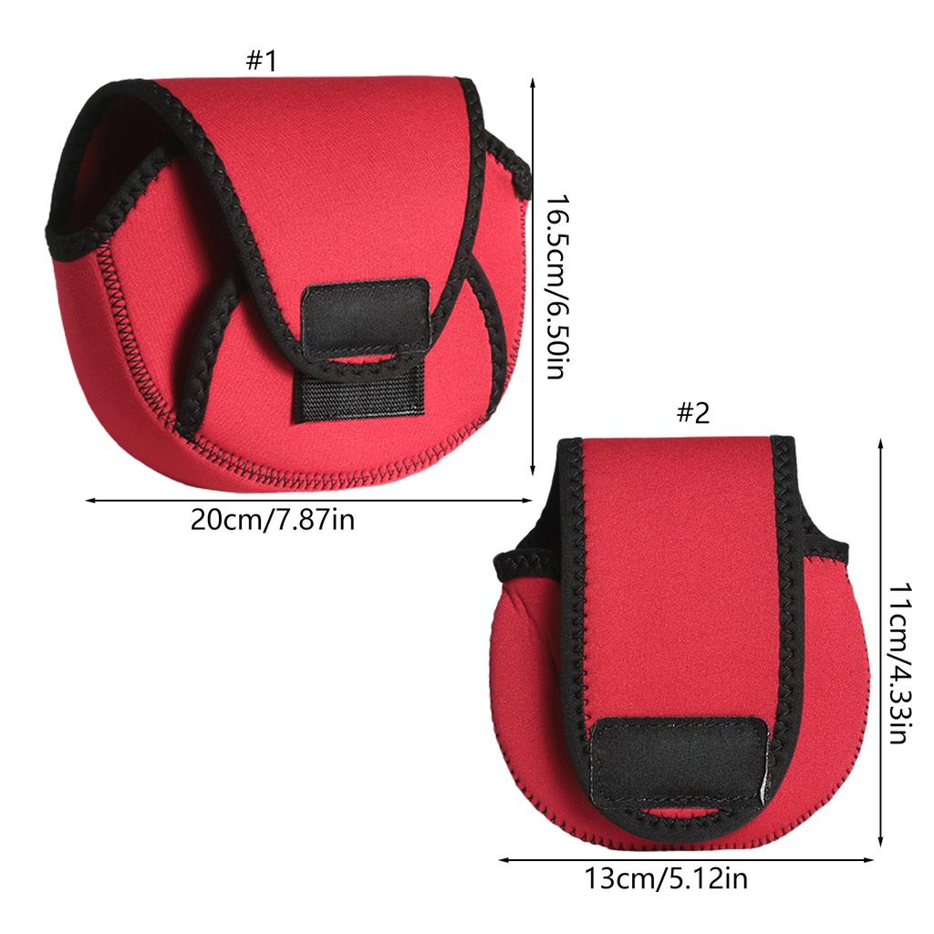 Сумка для рыболовной катушки Защитный чехол Мультипликаторная троллинговая рыболовная катушка Защитный чехол Чехлы для хранения спиннинговой катушки