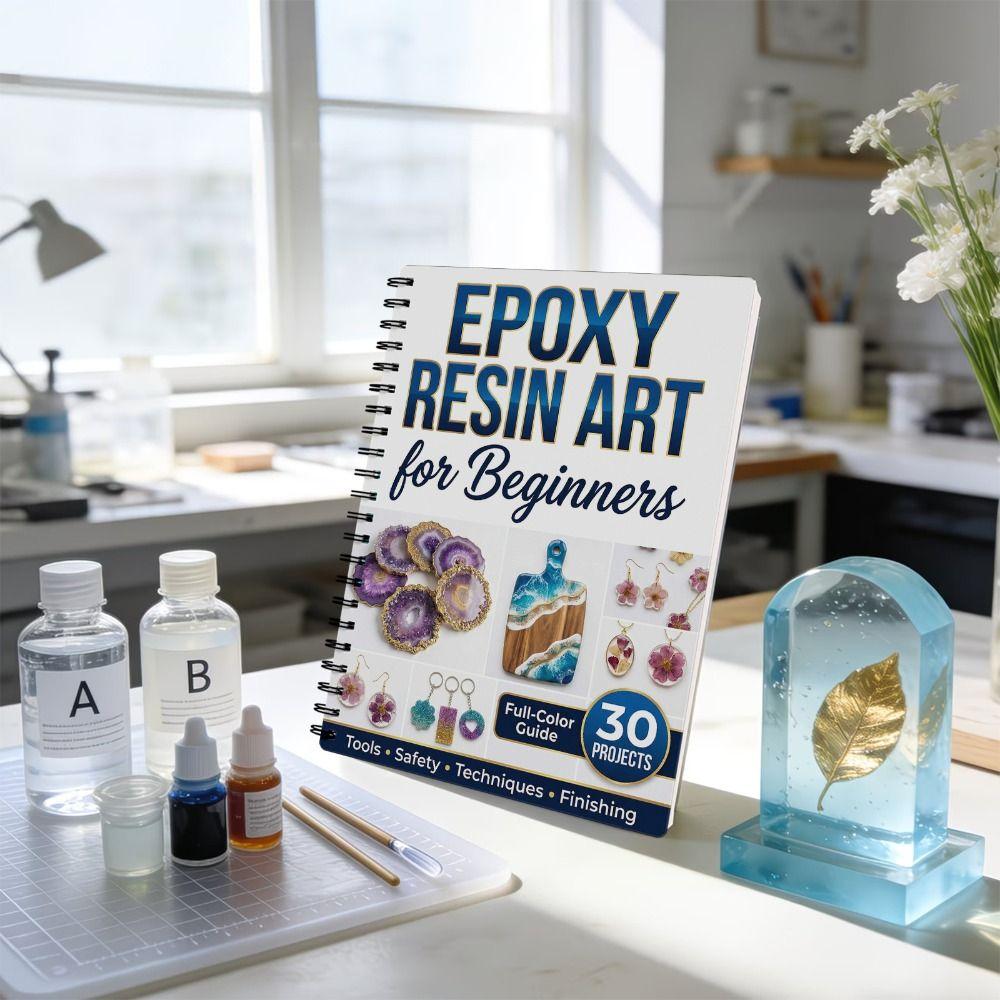30 Projects Beginner DIY Crafts Book Illustrated Essential Guide Notebook Tools Handbook Tutorial
