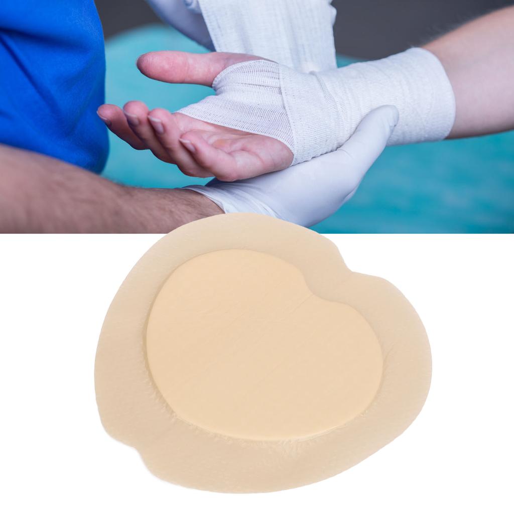 Повязка из силиконовой пены, мягкая, уменьшающая болезненность, самоклеящаяся, водонепроницаемая, липкая, заживляющая повязка на раны