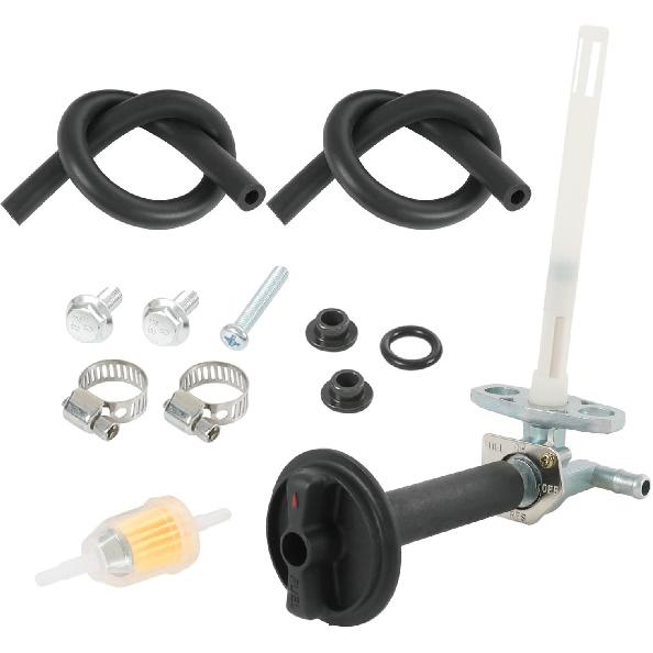 Fuel Valve Petcock Tank Switch Compatible With Honda TRX250EX Rancher 350 400 420 Foreman 400 450 500, Replace 16950-HN7-003 16950-HM8-003