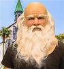 Full-length Latex Santa Claus Mask, Realistic Face, Role-playing Mask, Cosplay Props, 2021