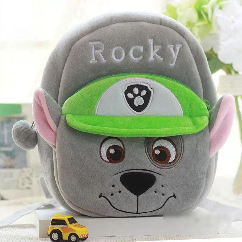 Kids Paw Patrol Soft Stuffed Schoolbag Shoulder Bag Cute Mini Backpack Gift