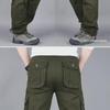 Мужские модные брюки-карго с 3D-эффектом: Свободный крой, многокарманные тактические брюки