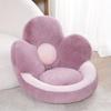 3D Floral Velvet Seat Cushion, Soft & Supportive Chair Pad for Office Car and Dining Chairs, Warm Plush Back and Hip Support