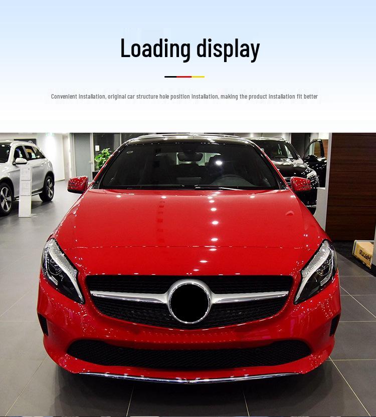 Декоративная накладка переднего и заднего бампера Manshi для Mercedes-Benz W176 A180/A200