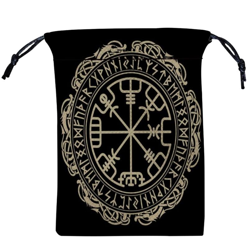 Мини Ювелирные Кости Карта Подарочный Мешочек на Завязках Мешочек для Гаданий Таро