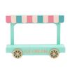 Dollhouse Miniature Wooden Ice Cream Van Little Decorative Miniature Scene Prop