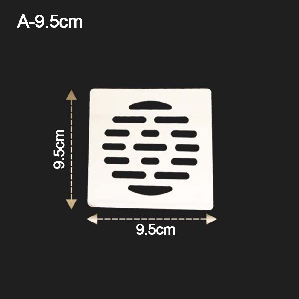No Rust Floor Drain Cover Stainless Steel Shower Drain Hole Filter Bathroom Hardware Parts