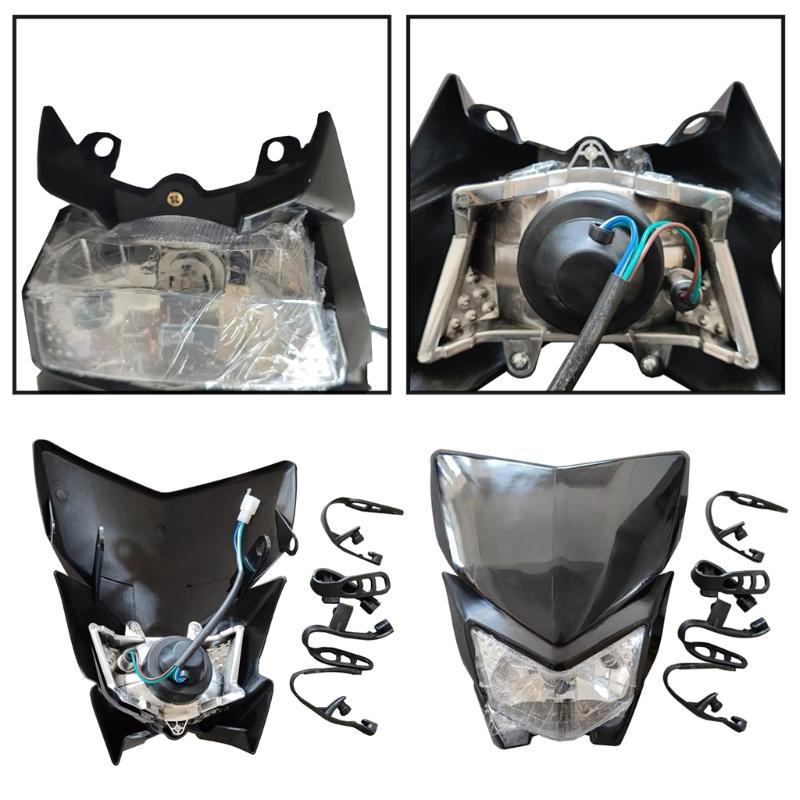 12V Headlight Indicator for / Dirt Pit Bike Motocross Motorcycle Accessory Headlamp Replacement