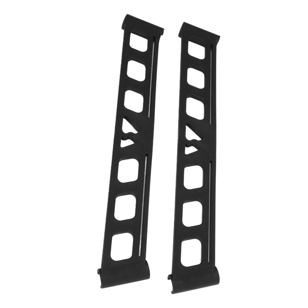 2PCS Black Camping Shelf Clips Lightweight Outdoor Storage Clips Triangle Rack Brackets  Hiking