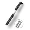 Telescopic Selfie Stick & Tripod with LED Ring Light and Phone Holder - Black, Model WH1YXS