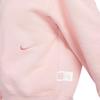Nike Женские рубашки-поло Оксфорд Розовые с воротником-поло Умеренный прямой крой FZ4338-661